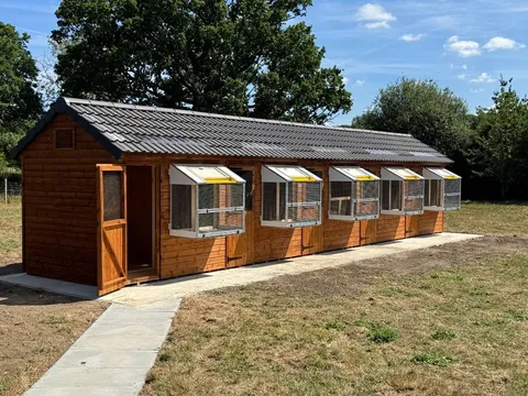 Pigeon loft exterior